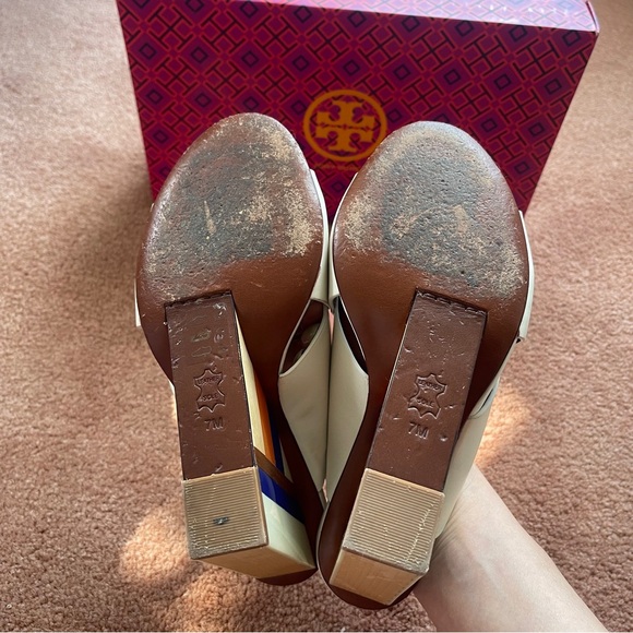 Tory Burch Color Block Mule - Picture 7 of 8